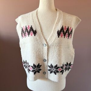 Free People Be Merry SoftSpun Sweater Vest